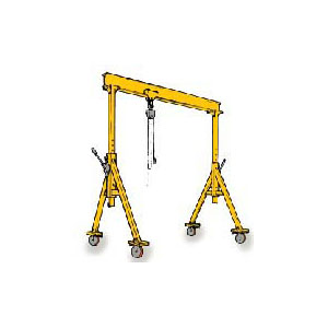 1 Ton, 20' Span, 7'-2 in. / 10'-2 in. Min/Max Adjustable Height