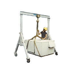 1 Ton, 8' Span, 7'-8 in. / 10'-2 in. Min/Max Adjustable Height